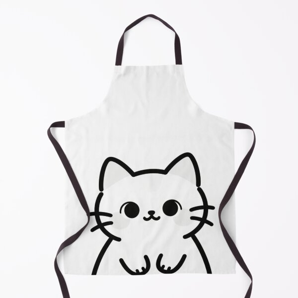 Item preview, black and white cat  designed and sold by Shazzi_shop.