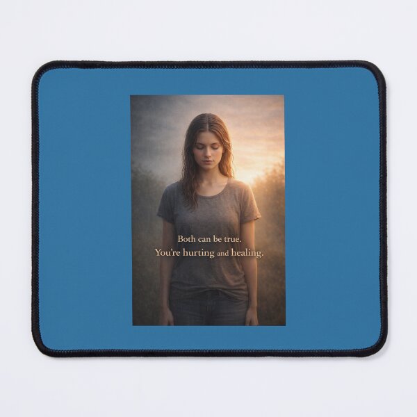 Item preview, Healing & Hurting Quote designed and sold by BalancedTruth.