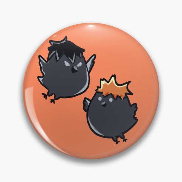 Item preview, Chibi fanart of Hinata and Kageyama from Haikyuu designed and sold by ntelier.