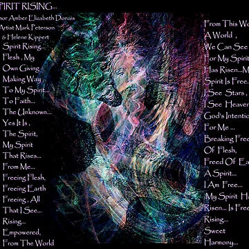 Artwork thumbnail, Spirit Rising... by Amber Elizabeth Fromm Donais