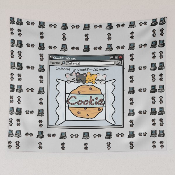 Item preview, Chocochip Cookie Cat Website designed and sold by Blupunk.