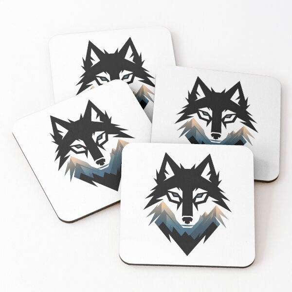 Item preview, Wolf Mountains graphic T-Shirt Design designed and sold by JSArtDesign.