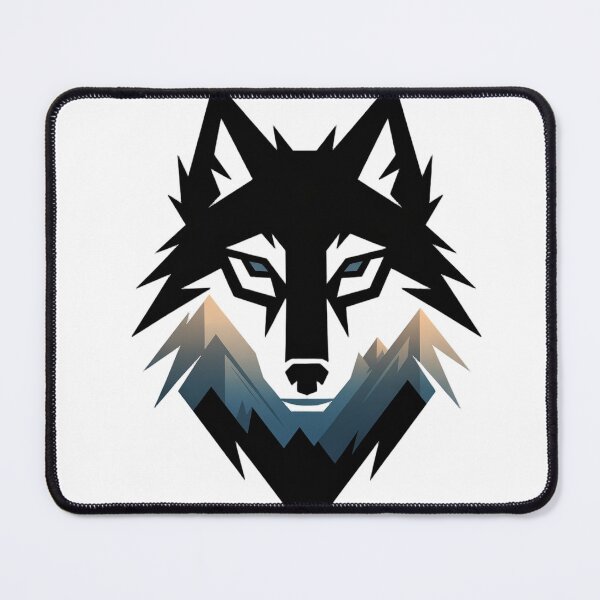 Item preview, Wolf Mountains graphic T-Shirt Design designed and sold by JSArtDesign.