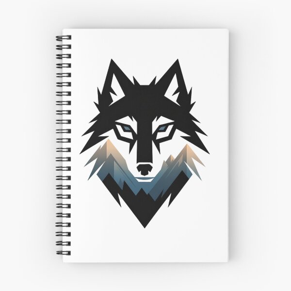 Item preview, Wolf Mountains graphic T-Shirt Design designed and sold by JSArtDesign.