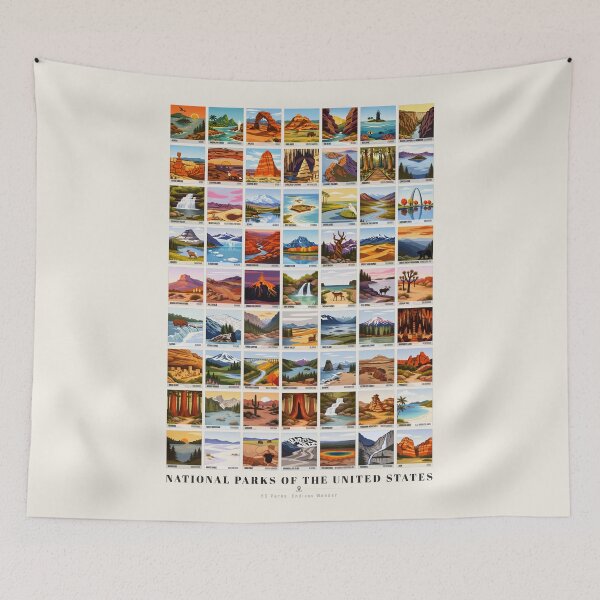 Item preview, National Parks of the United States designed and sold by Craphe.