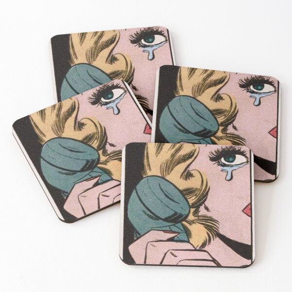 Item preview, Tearful Whisper – Vintage Comic Pop Art designed and sold by designedbykels0.