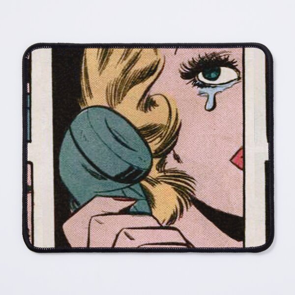Item preview, Tearful Whisper – Vintage Comic Pop Art designed and sold by designedbykels0.