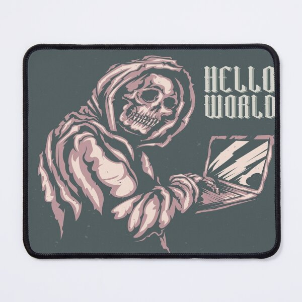 Item preview, skeleton with computer in hand designed and sold by Mmarchi1991.