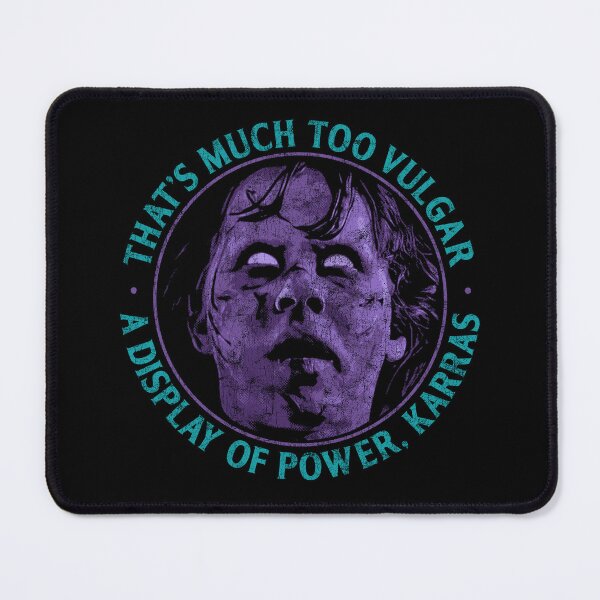 Item preview, Vulgar A Display Of Power The Exorcist Horror Distressed designed and sold by Power Up Prints.