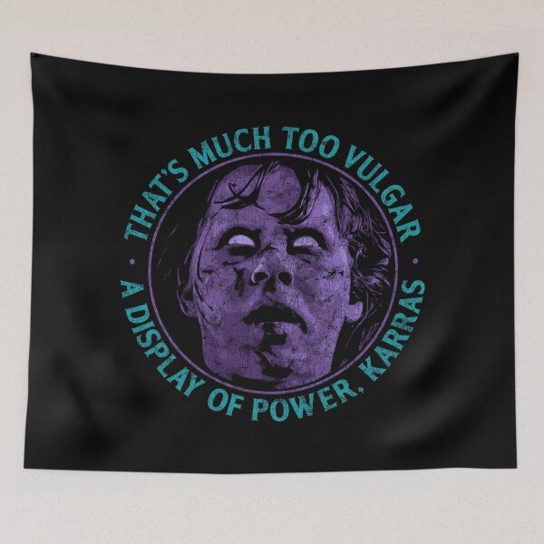 Item preview, Vulgar A Display Of Power The Exorcist Horror Distressed designed and sold by Power Up Prints.