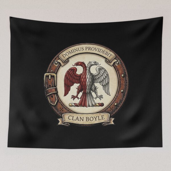 Item preview, Clan Boyle Crest designed and sold by BagTown Clans.