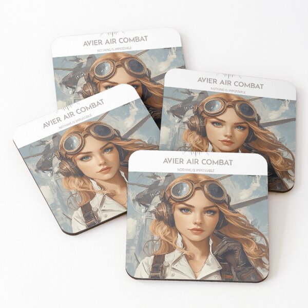 Item preview, Female figher pilot called Benedetta designed and sold by AvierAero.