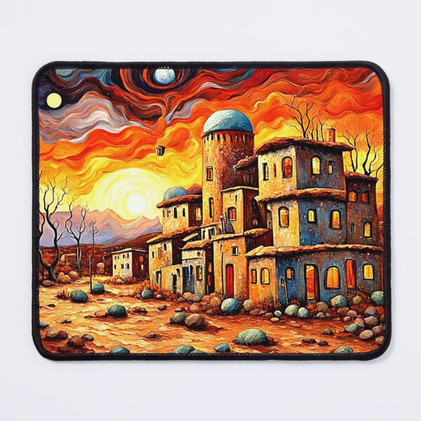 Item preview, Abandoned Village at Sunset designed and sold by George Hutton Hunter.
