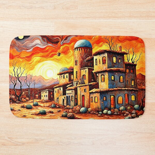 Item preview, Abandoned Village at Sunset designed and sold by George Hutton Hunter.