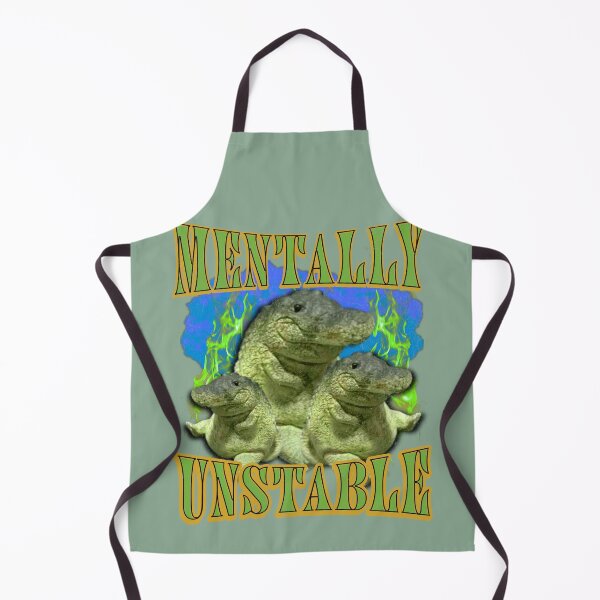 Item preview, Crocodile Meme Mentally Unstable designed and sold by CoconutArt10.