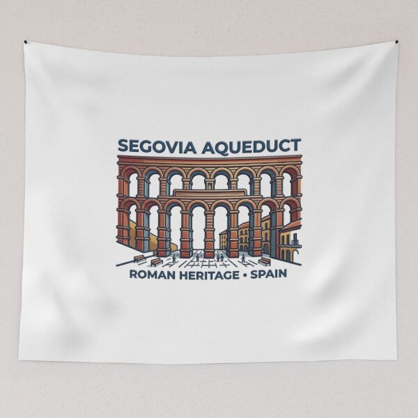 Item preview, SEGOVIA AQUEDUCT designed and sold by likbatonboot.