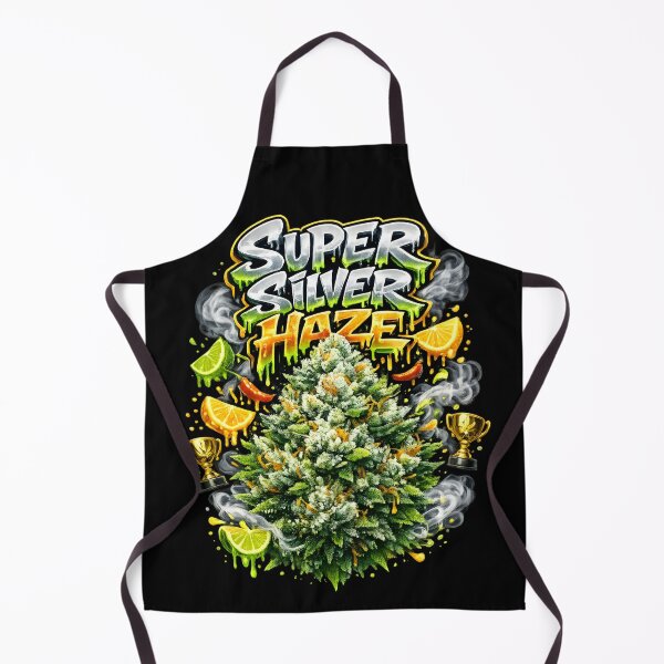 Item preview, Super Silver Haze Graffiti Print | Citrus Spicy Sativa Strain Typography | Uplifting designed and sold by WAUZ.