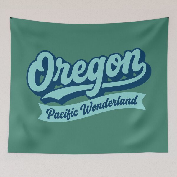 Item preview, Retro Oregon Pacific Wonderland Vintage Throwback designed and sold by Cozy-Old-Pub.