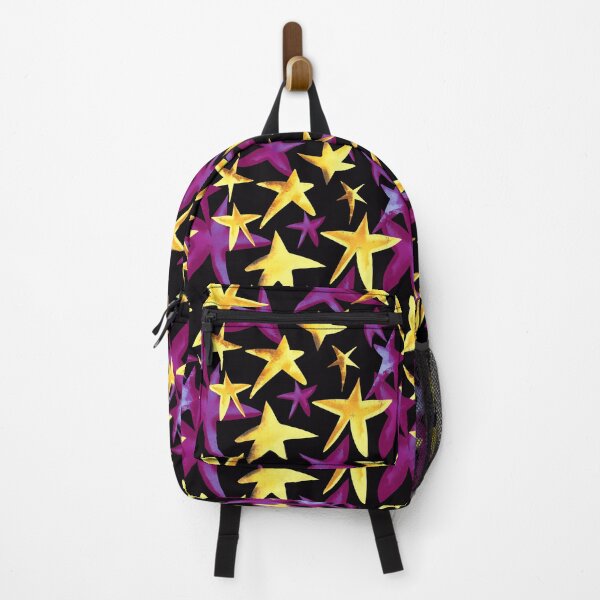 Item preview, Pink-Magenta And Golden Hues Scattered Stars Pattern designed and sold by DEC02.