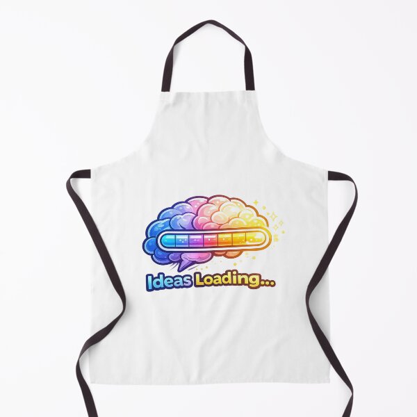Item preview, Ideas Loading Brain Progress Bar designed and sold by Anantha's Studio.