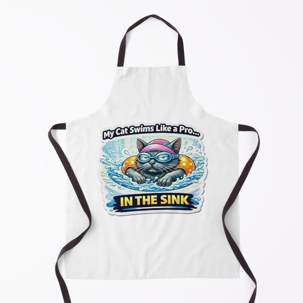 Item preview, Funny Grumpy Cat Swimming Sticker designed and sold by Gentlestate.
