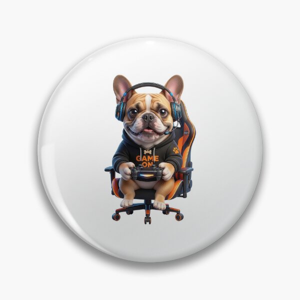 Item preview, Gamer Axis: Bulldog's Game On designed and sold by Azure-Axis.