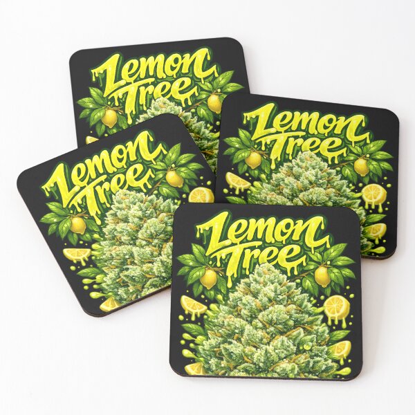 Item preview, Lemon Tree Graffiti Art Print | Citrus Sweet Hybrid Bud Typography | Energizing Sativa 420 designed and sold by WAUZ.