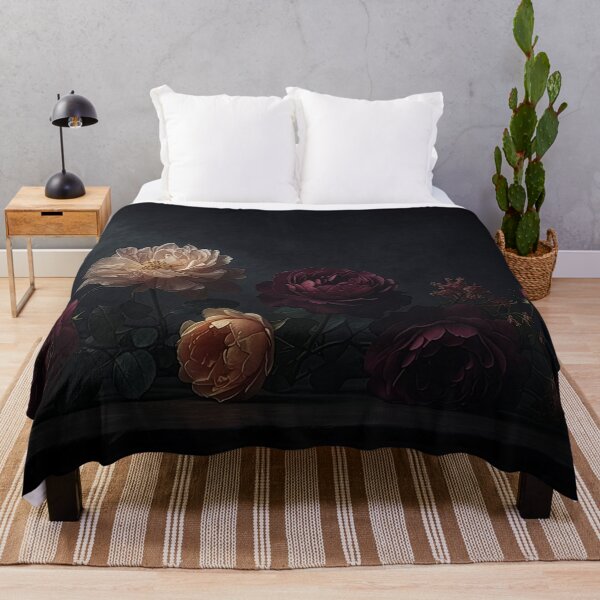 Item preview, Moody Rose Bouquet Dark Floral Painting designed and sold by Rutvain.