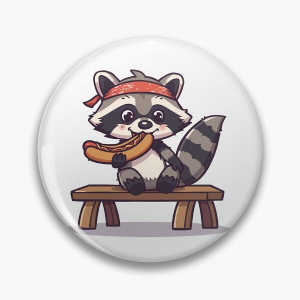 Item preview, Raccoon Snack Break designed and sold by carolscoons.