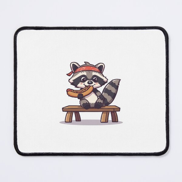 Item preview, Raccoon Snack Break designed and sold by carolscoons.