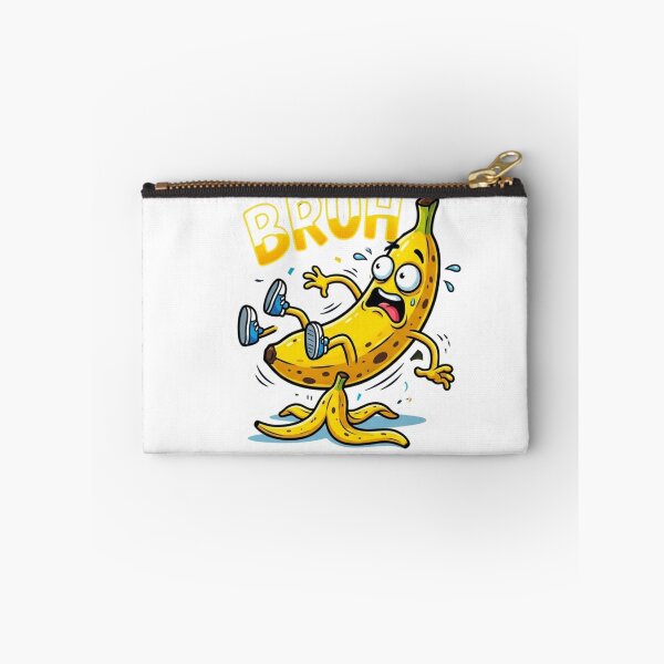 Item preview, Bruh - Funny Banana Slipping on Peel Illustration designed and sold by natureprints1.