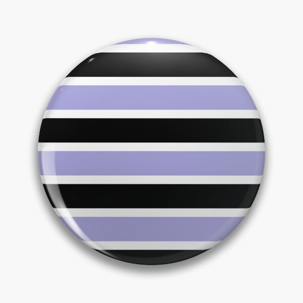 Item preview, Pastel Lilac, Black and White Horizontal Stripes Pattern designed and sold by PurplleArtz .