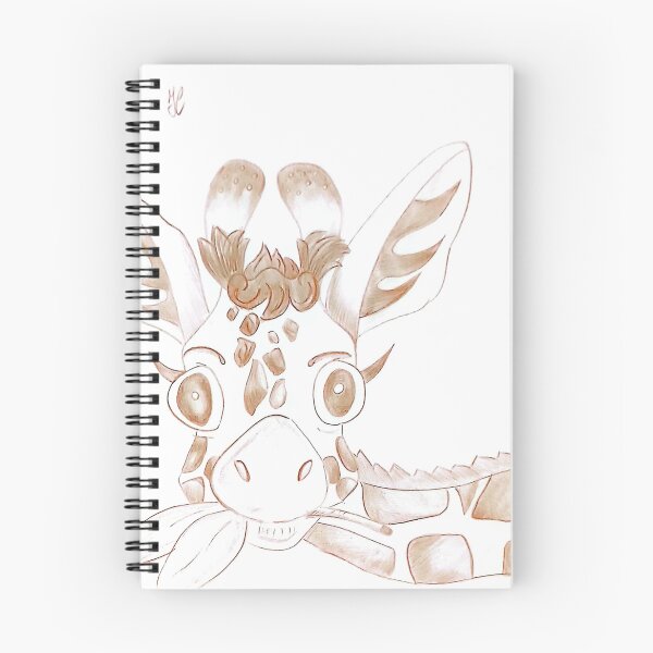 Item preview, Giraffa Buffa – Illustrazione Stilizzata a Matita designed and sold by DisegniPersonalizzati di irka87.