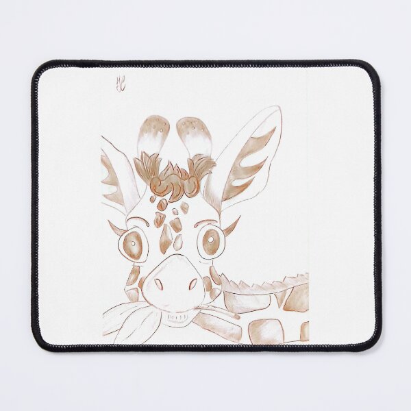 Item preview, Giraffa Buffa – Illustrazione Stilizzata a Matita designed and sold by DisegniPersonalizzati di irka87.