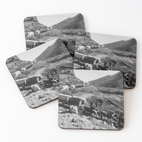 Item preview, Union Pacific Wagon Train Echo Canyon 1867 Photo designed and sold by TheSoulOfArt.