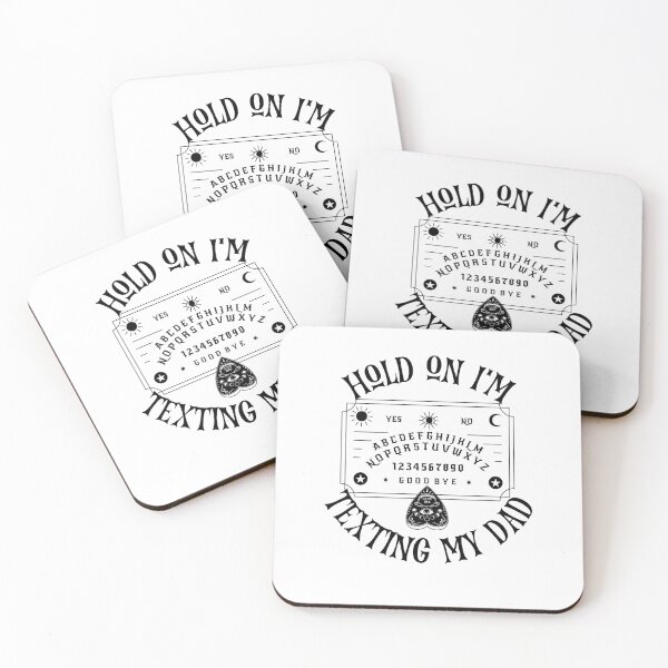 Item preview, Hold On I'm Texting My Dad Ouija Board Spooky Halloween Graphic designed and sold by b3ida-zl.
