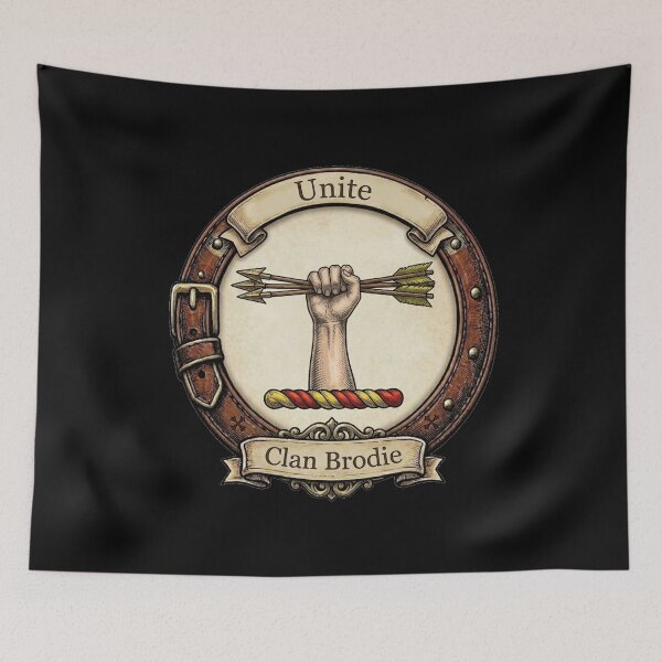 Item preview, Clan Brodie Crest designed and sold by BagTown Clans.