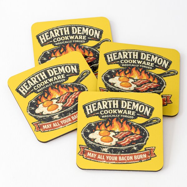 Item preview, Hearth Demon Cookware Bacon Breakfast Logo designed and sold by agearb.