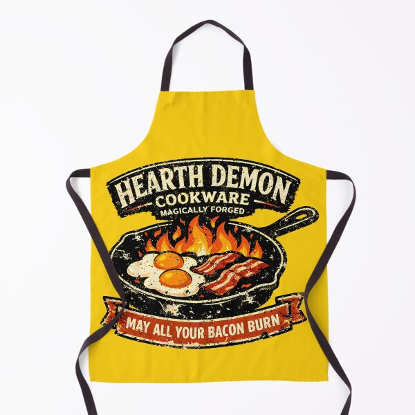 Item preview, Hearth Demon Cookware Bacon Breakfast Logo designed and sold by agearb.