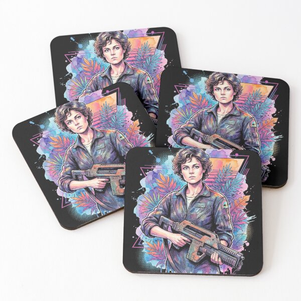 Item preview, Ripley Xenomorph Slayer Sigourney Weaver Alien Franchise Art designed and sold by Senpaiwaves.