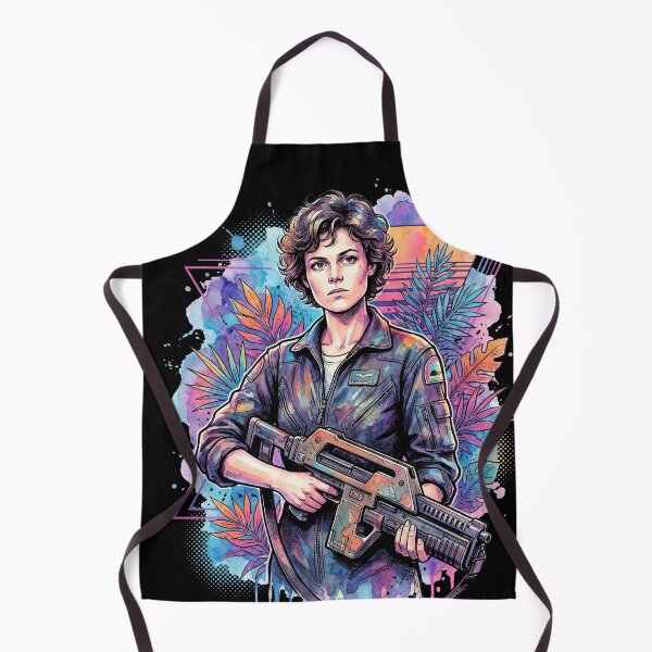 Item preview, Ripley Xenomorph Slayer Sigourney Weaver Alien Franchise Art designed and sold by Senpaiwaves.