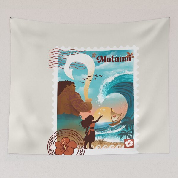 Item preview, Motunui Stamp designed and sold by Dan Elijah Fajardo.