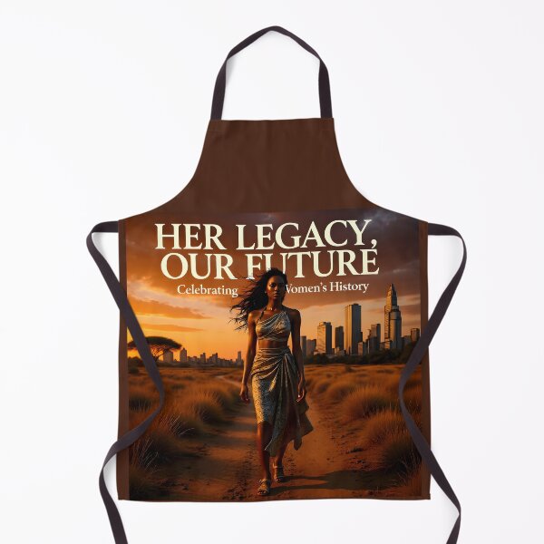 Item preview, Her Legacy, Our Future — Celebrating Women’s History | Golden Fields Editorial Illustration designed and sold by Creative-RE.