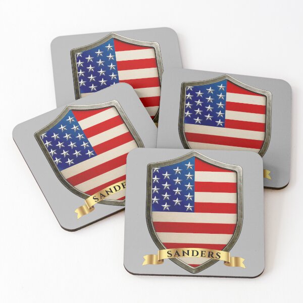 Item preview, Sanders USA National Heritage Shield designed and sold by Highlandkings.