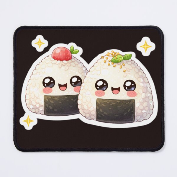 Item preview, Kawaii Onigiri Friends Cute Rice Ball Characters designed and sold by Star-El Cosmic Interconnect.