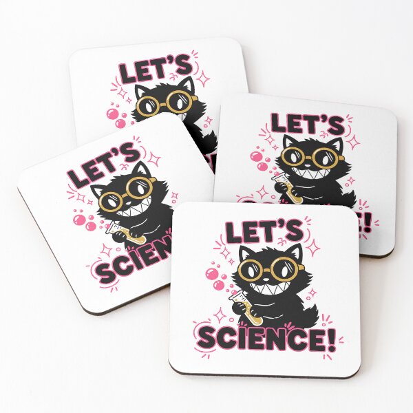 Item preview, Scientist Cat designed and sold by RebelKittyArt.