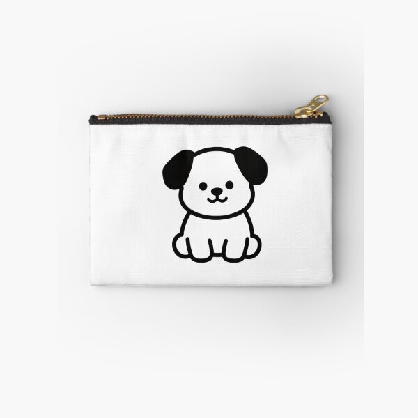 Item preview, black and white dog designed and sold by Shazzi_shop.