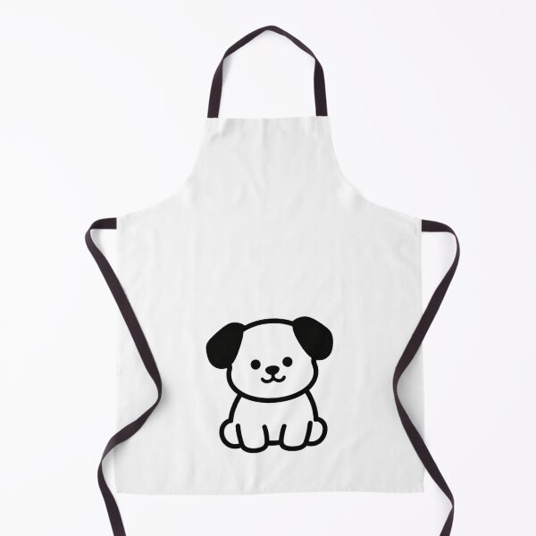Item preview, black and white dog designed and sold by Shazzi_shop.