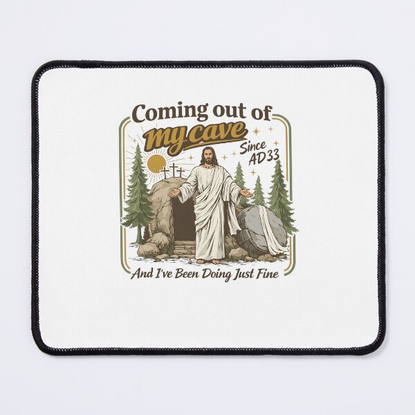 Item preview, Coming Out Of My Cave & I've Been Doing Just Fine Since AD33 designed and sold by b3ida-zl.