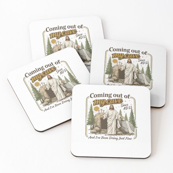 Item preview, Coming Out Of My Cave & I've Been Doing Just Fine Since AD33 designed and sold by b3ida-zl.